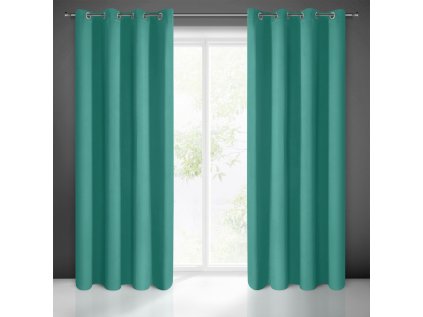 Zatemňovací závěs s průchodkami TYRKYS 135X250 cm