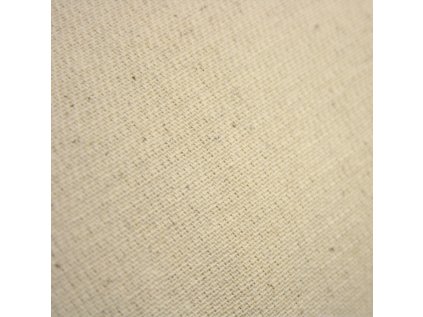 Předpraná bavlněná látka 280 gr/m2, Ecru