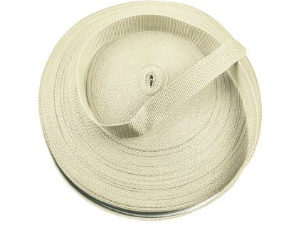 36197 1 polypropylenovy popruh 30 mm ecru baleni 50 m