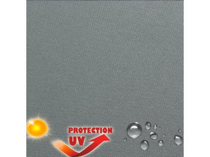 Nepromokavá látka Ultra s vysokou odolností proti UV/WR záření, Šedá