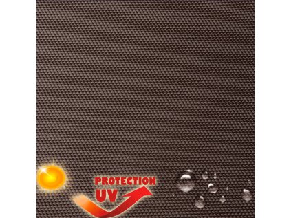 Nepromokavá látka Ultra s vysokou odolností proti UV/WR záření, Hnědá