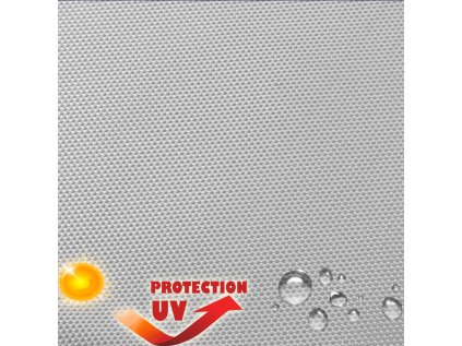 Nepromokavá látka Ultra s vysokou odolností proti UV/WR záření, Sv. Šedá
