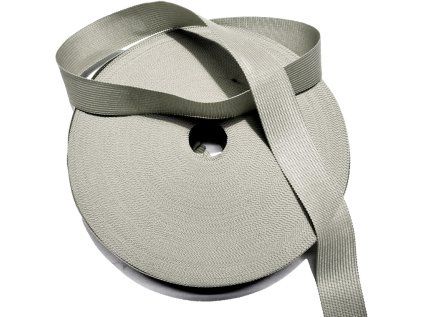 36437 1 lemovaci prouzek pes 25 mm barva seda