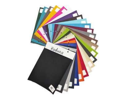 Vzorník voděodolných látek Kodura 600x300, jednobarevná