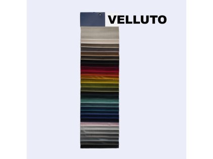 Vzorník velurových látek Velluto