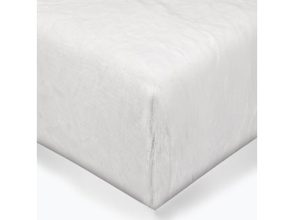 36680 1 prosteradlo mikroflanel barva bila 180x200