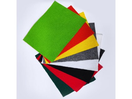 Vzorník látek, filc Dekorační 3 mm 300 gr