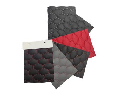 Vzorník potahových látek Eko kůže Prošívaná GEO