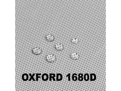 Nepromokavá vodotěsná látka Codura tlustá 1680D, Šedá