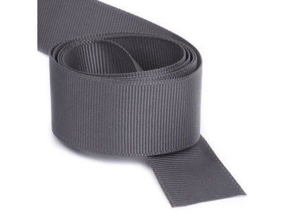 36980 1 rypsova stuha barva grafitova 30 mm baleni 50 m
