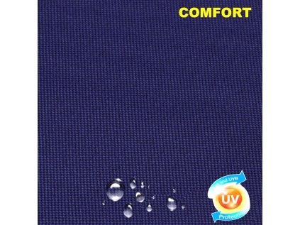 Komfort - Nepromokavá látka na zahradní nábytek a polštáře, odolná vůči UV-WR záření, Granátová