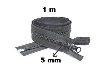 37256 2 zip spiralovy delitelny grafitovy 5 mm delka 100 cm