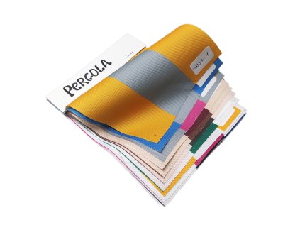 Vzorník voděodolných látek Pergola