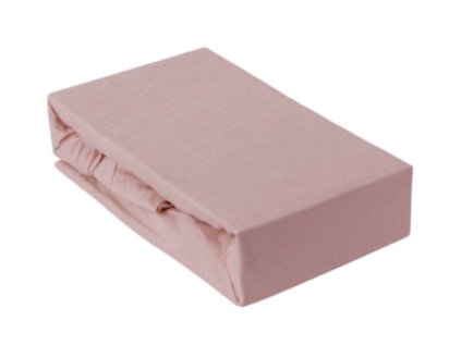 Prostěradlo s gumou 90x200 cm Jersey, barva Béžová