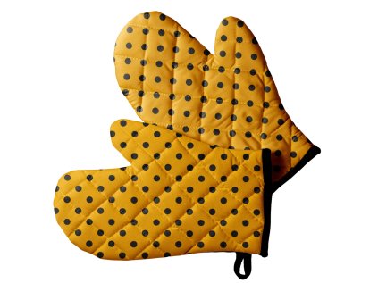 Sada kuchyňských chňapek, Puntík Žlutý