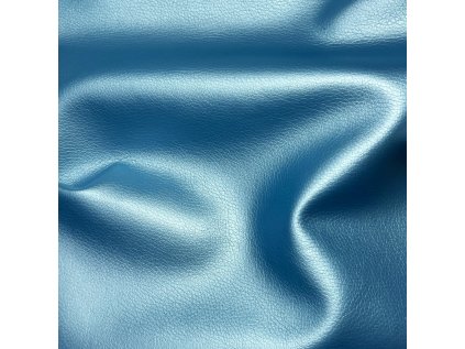 Ekokůže SOFT, barva Modrá, glazovaná, koženka metráž