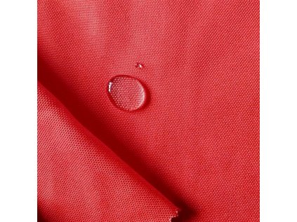 Nepromokavá vodotěsná látka Codura Nylon, 1000D, Červená