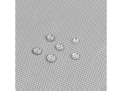 Nepromokavá vodu odpuzující látka, Oxford 1680D, Šedá