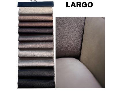 Vzorník Ekokůže Largo, potahová látka