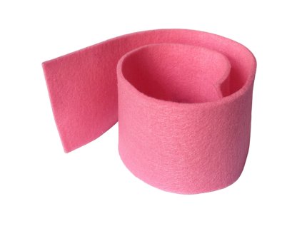 Dekorační filc 3 mm, barva Růžová, metráž 100cm 600gr