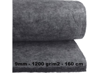 technicky filc 9 mm barva seda 444