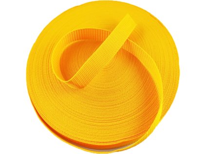 tasma nosna 25 mm kolor zolty 50m