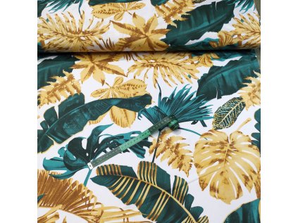 bavlnena latka monstera smaragdova