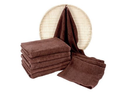 darsi frote rucnik 50x100 cm barva hneda 111