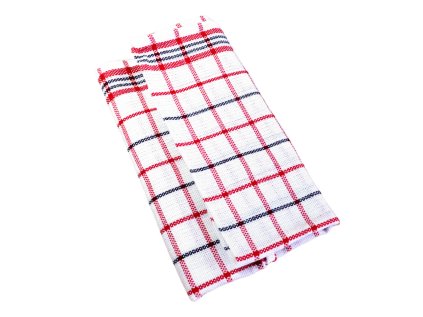 kuchynska uterka 1 ks kosticka cervena 65x48 cm 2222