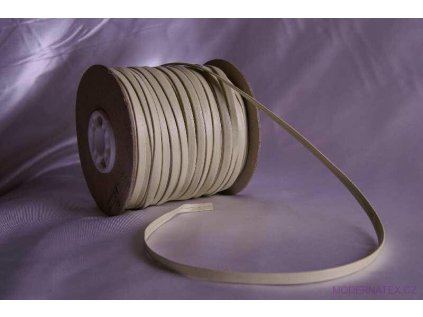 lamowka wypustka z ekoskory 15mm kolor szary