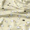27839 3 bavlnene latky metraz ovecky na kremovem