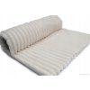 31646 1 dekoracni latka minky prouzky barva ecru
