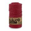 bavlnena snura 3 mm 100 m barva bordo