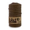 bavlnena snura 3 mm 100 m barva hneda