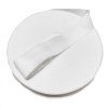 bande ourlet polyester couleur blanche