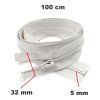 zip spiralovy bily 5 mm delka 100 cm 222