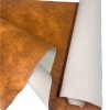 Eko kůže Ranger Skořicová, potahová měkká látka, metráž 2a
