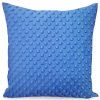 38063 1 povlak na polstarek mikroplys 40x40 cm barva modra
