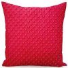 38264 1 povlak na polstarek mikroplys 40x40 cm barva cervena