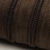 38627 1 zip spiralovy barva hneda 5 mm metraz