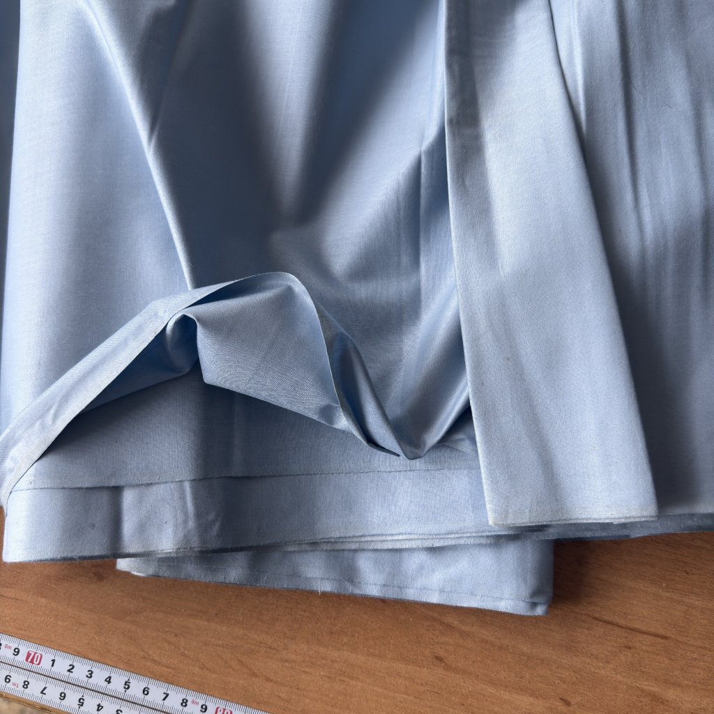 Světle modrá vintage sypkovina bavlna