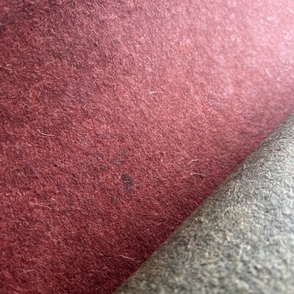 Malai plát 1ks, barva Madder Red, 500g/m2