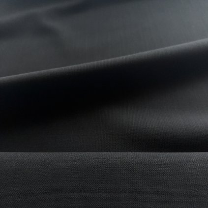 Vlněná, chladivá a splývavá oblekovka s trochou elastanu, černá