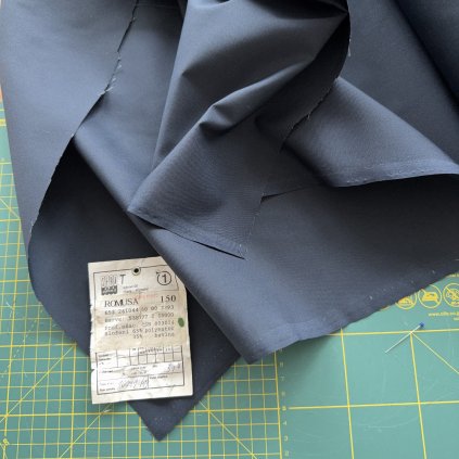 Vzorek - Navy trenchcoat plášťovka Seba Tanvald