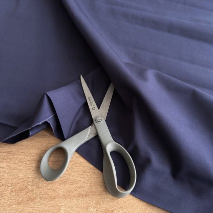 Košilovina tmavě modrá ba/PES