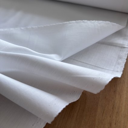 Vzorek - Košilovina bílá s jemným vzorkem ba/PES