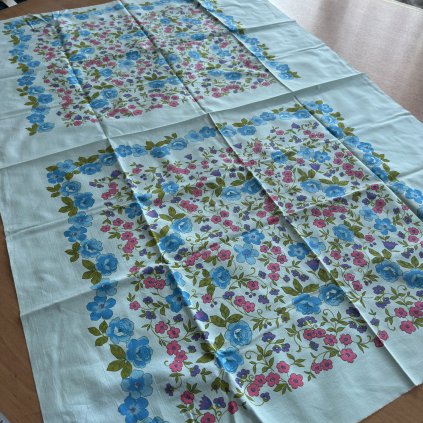 Panely na polštář 50x70cm, retro veselá kvítka