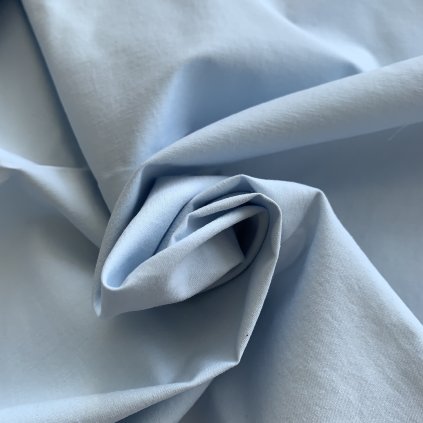 Bledě modrý lehký kepr ba/PES