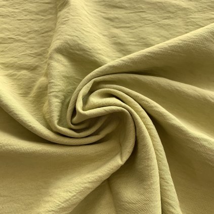 Limetková šatovka lehce krepová, vss/PES