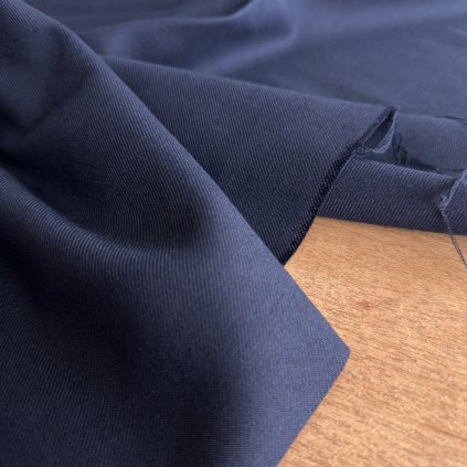 Keprová oblekovka tmavě modrá vlna/PES